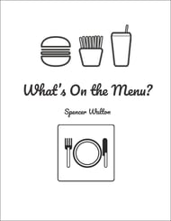 What's On the Menu? Concert Band sheet music cover Thumbnail